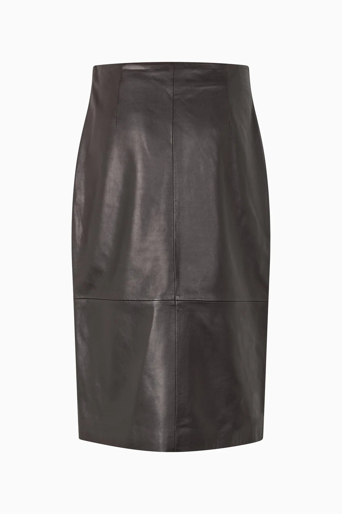 Second Female - Novel Leather Skirt - Chocolate Torte