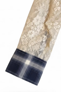 M.A. Dainty Cupido — Plaid/Lace