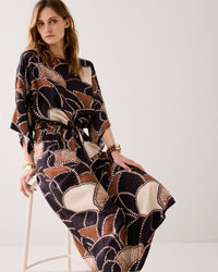 Summum - Dress All Over Twill Satin - Multicolour