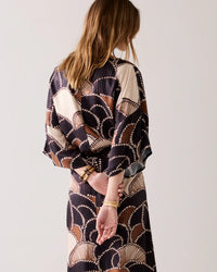 Summum - Dress All Over Twill Satin - Multicolour