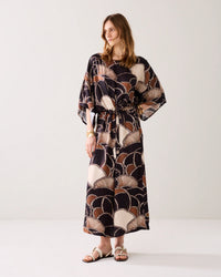 Summum - Dress All Over Twill Satin - Multicolour