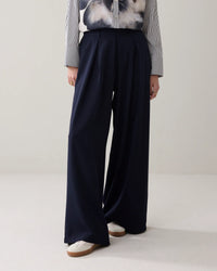 Summum - Fluid Pants - Mint Blue