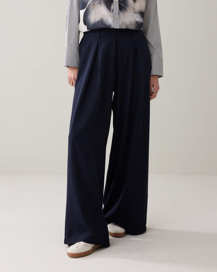 Summum - Fluid Pants - Mint Blue