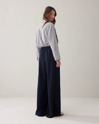 Summum - Fluid Pants - Mint Blue