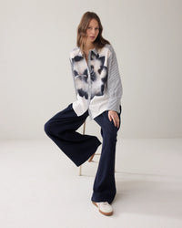 Summum - Fluid Pants - Mint Blue