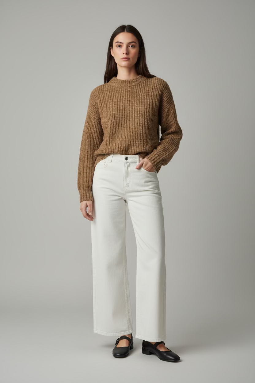 Atte - Charlotte Jeans - Winter White