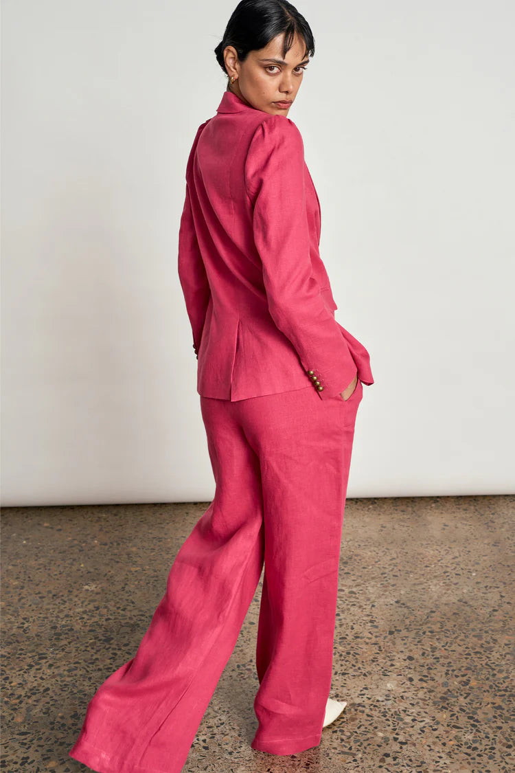 Zoe Kratzmann - Crest Jacket - Rhubarb