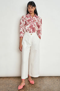 Zoe Kratzmann - Serenade Top - Rose Paisley