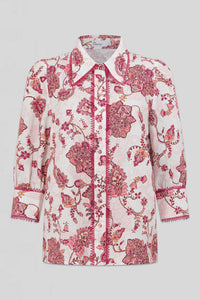 Zoe Kratzmann - Serenade Top - Rose Paisley