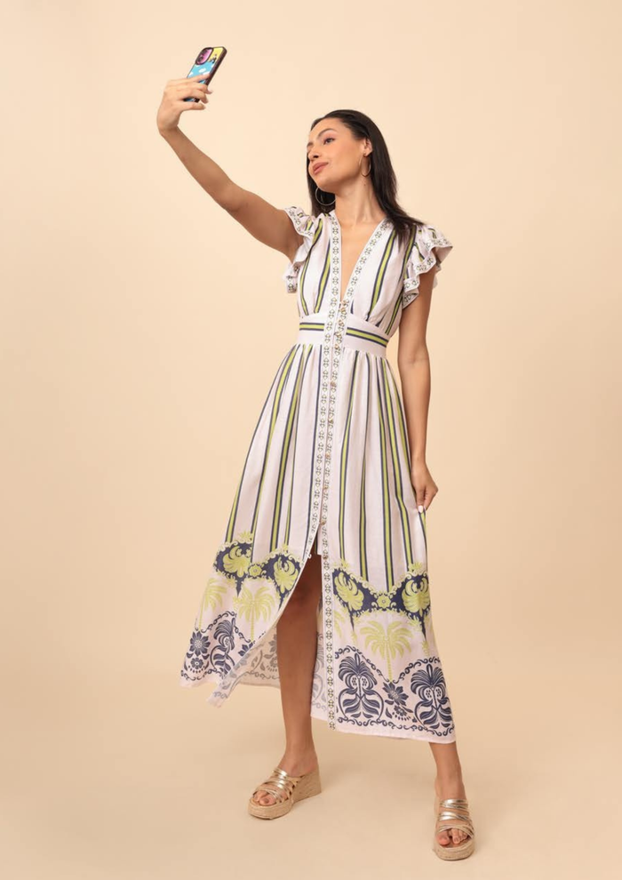 Emily Lovelock - Madeline Print Dress