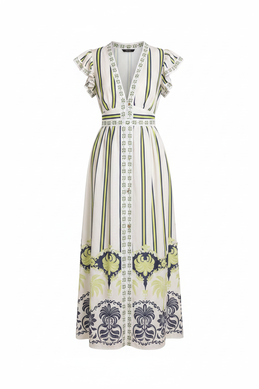 Emily Lovelock - Madeline Print Dress