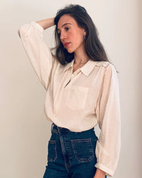 New Birkin Blouse - Ecru