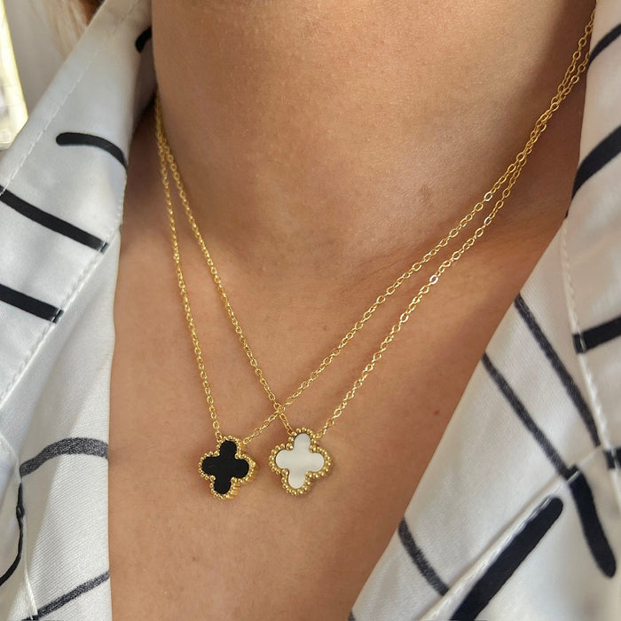Reversible Clover Necklace