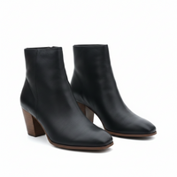 Top End - Rentan Black Ankle Boots
