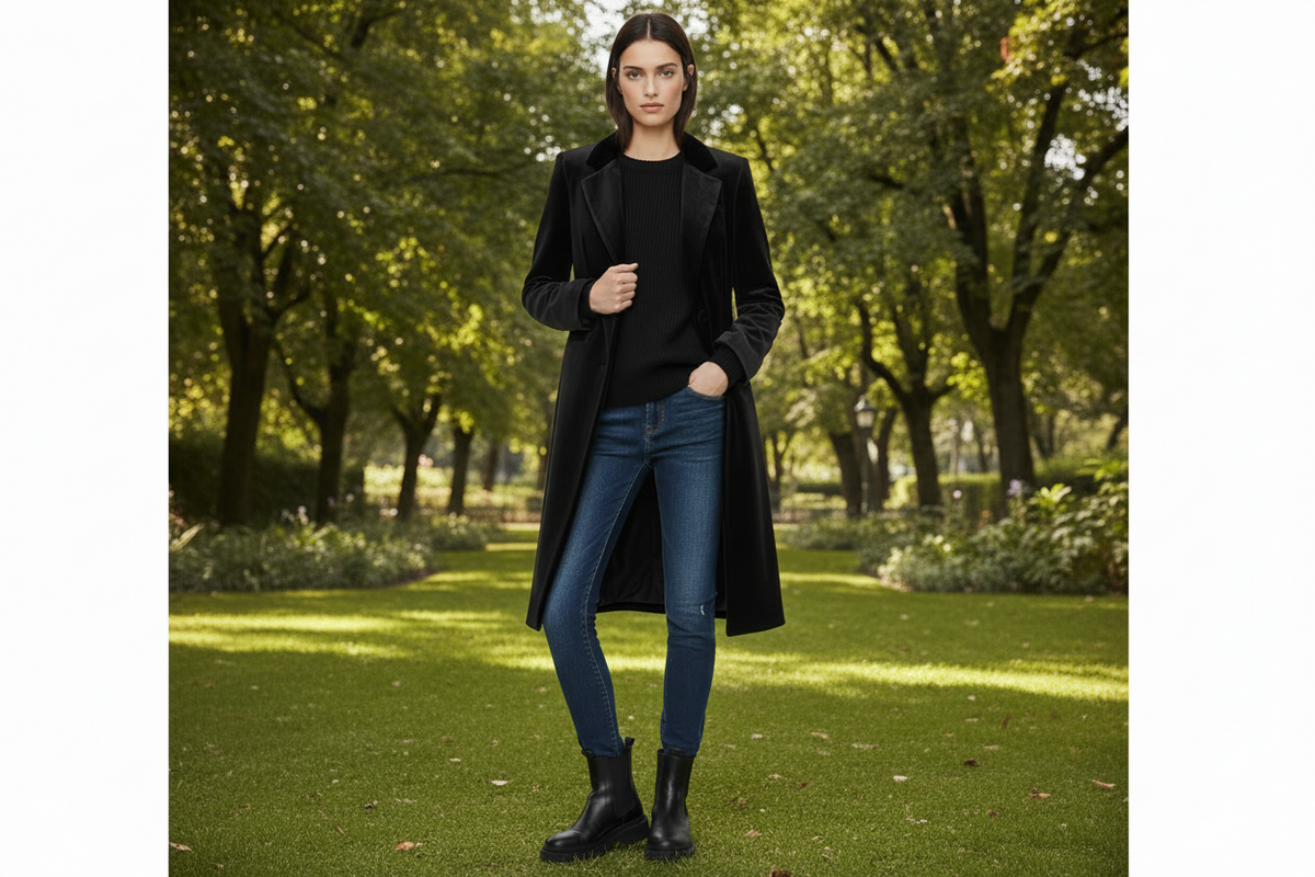 Kamare - Surry coat - Black