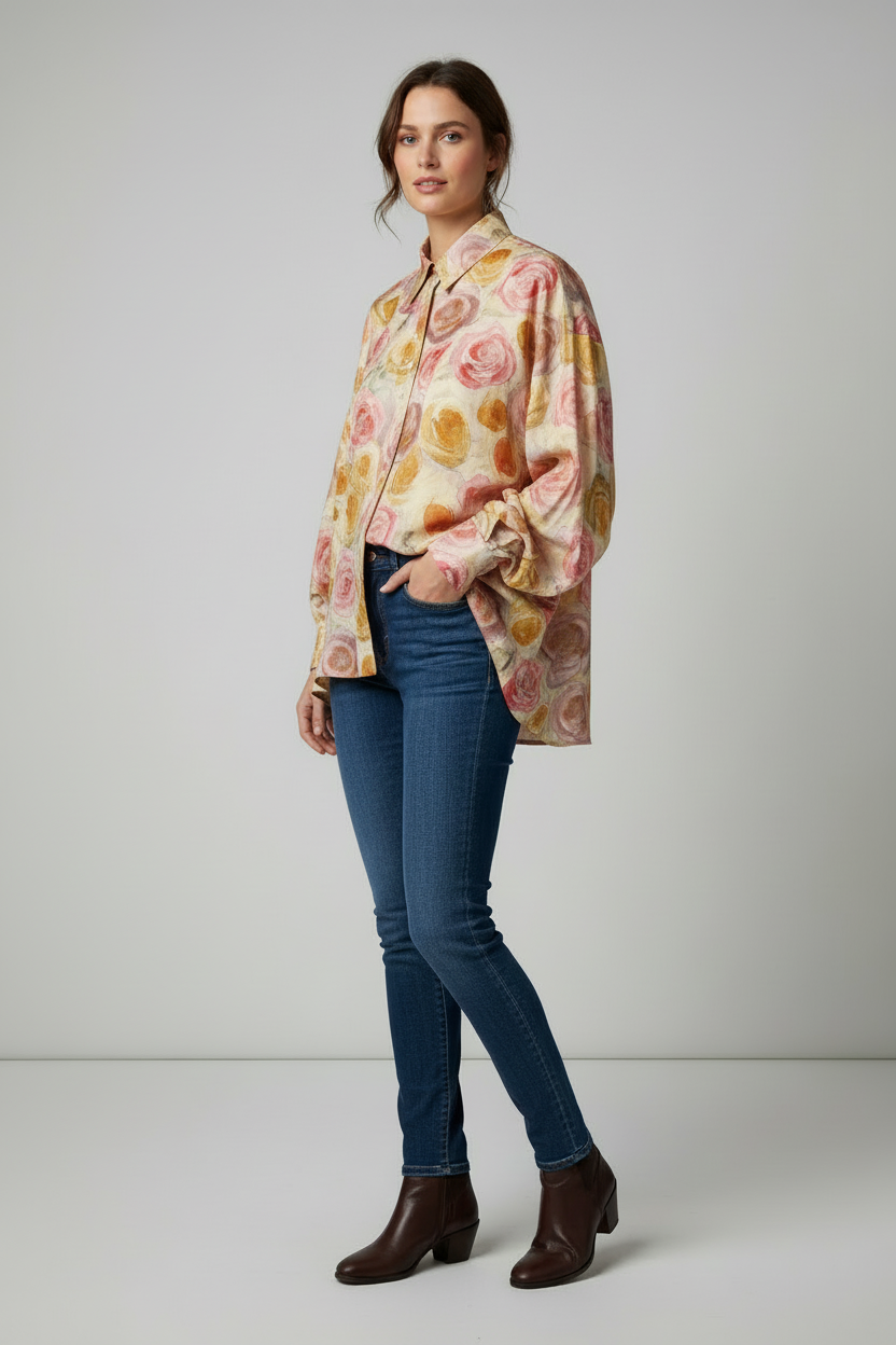 M.A Dainty - Roses Shirt - Actress