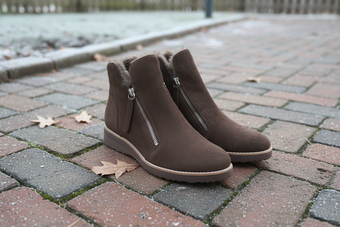 Top End - Opal Donkey Suede Ankle Boot