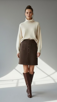 Atte - Maxine Skirt Chocolate