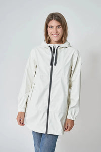 Batela Rain Coat - Winter White
