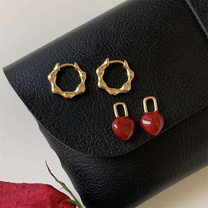 Red Love Earrings