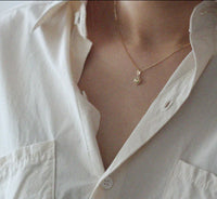 Heart Pendant - 925 silver & 14k Gold plated