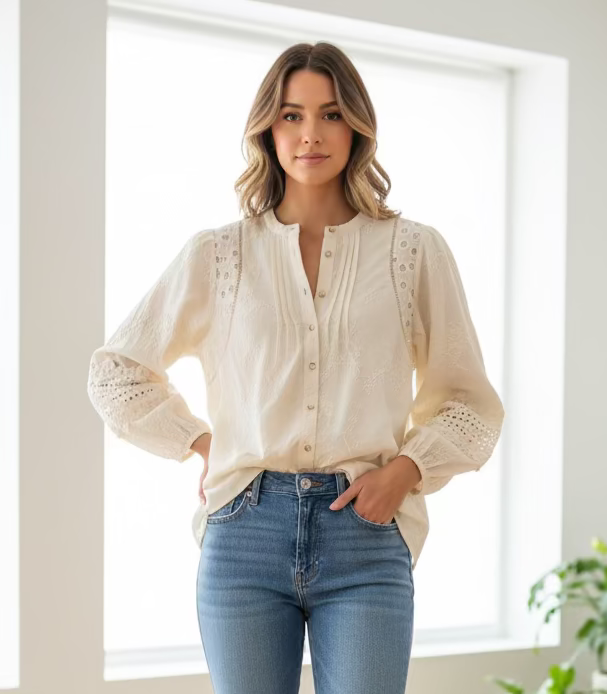 Emily Lovelock - Bianca Top