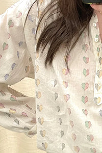 Ines "Love Heart Blouse" Ercu