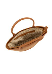 Sicily Handbag - Toffee