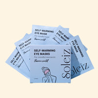 Soleiz Jasmine self-warming eye mask