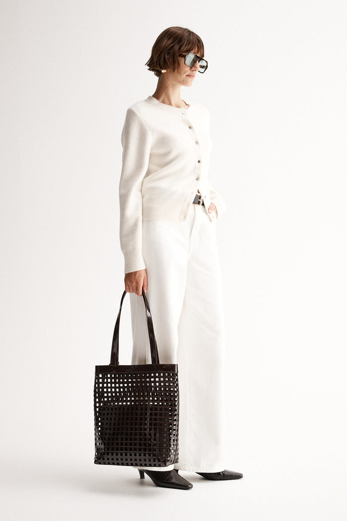 Elka - Sascha Cardigan - White