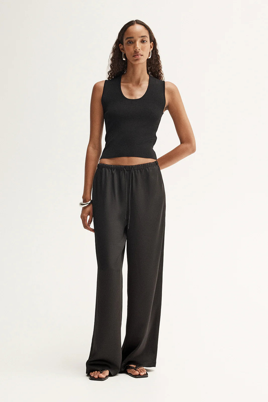 Elka - Mina Pant in Black