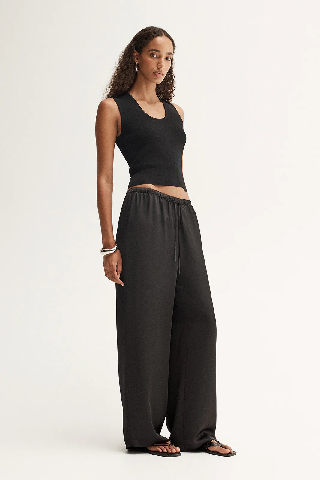 Elka - Mina Pant in Black