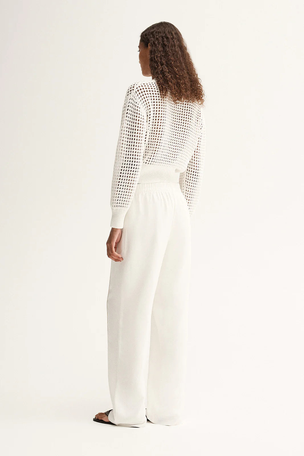Elka - Aria Knit Jumper in White