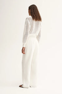 Elka - Aria Knit Jumper in White