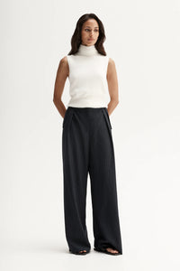Elka - Tobias Pant Midnight - Navy Pinstripe