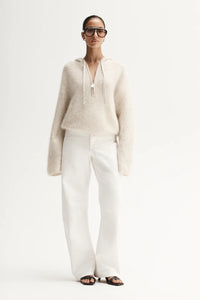 Elka - Madden Knit Jumper - Oatmarle