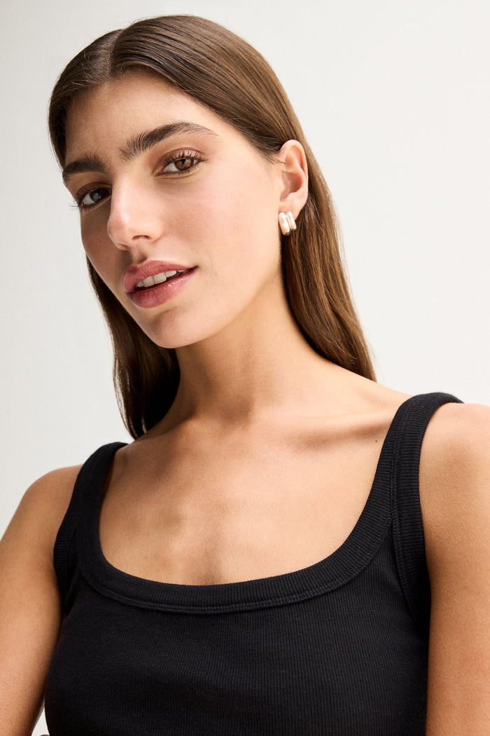 Elka - Silas Knit Top - Black