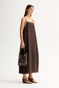 Elka - Carlo Maxi Dress - Chocolate