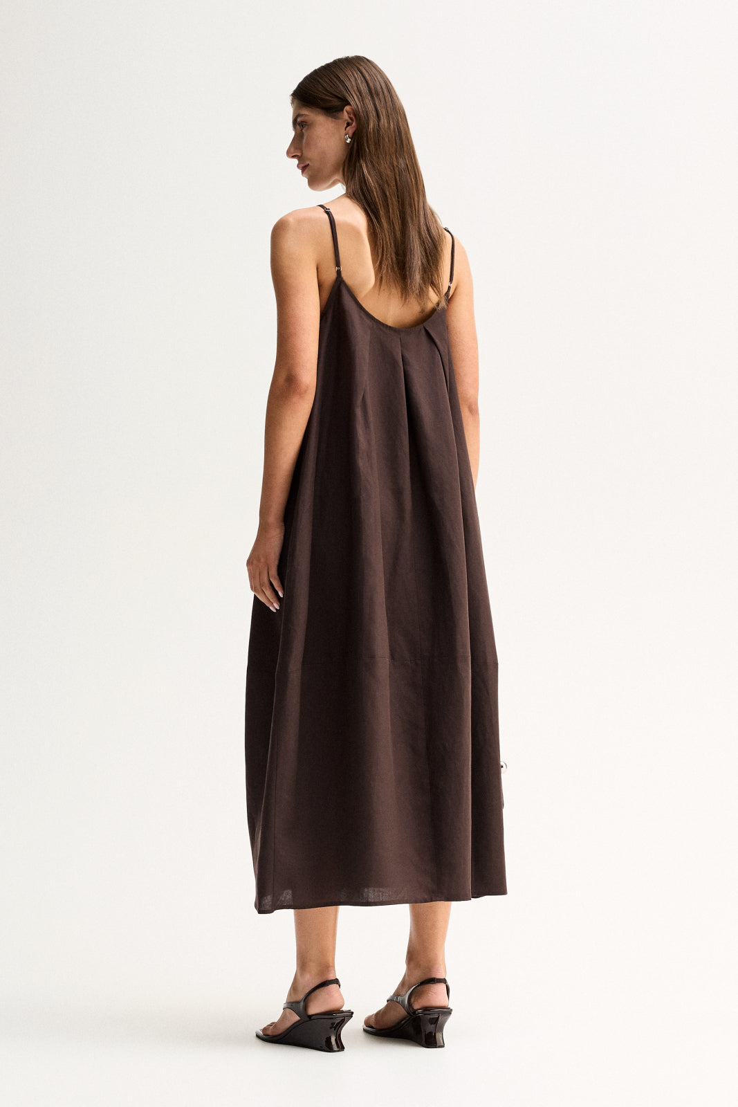 Elka - Carlo Maxi Dress - Chocolate