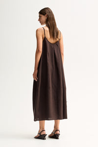 Elka - Carlo Maxi Dress - Chocolate