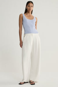 Elka Elena Knit Top in Pale Blue