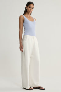 Elka Elena Knit Top in Pale Blue