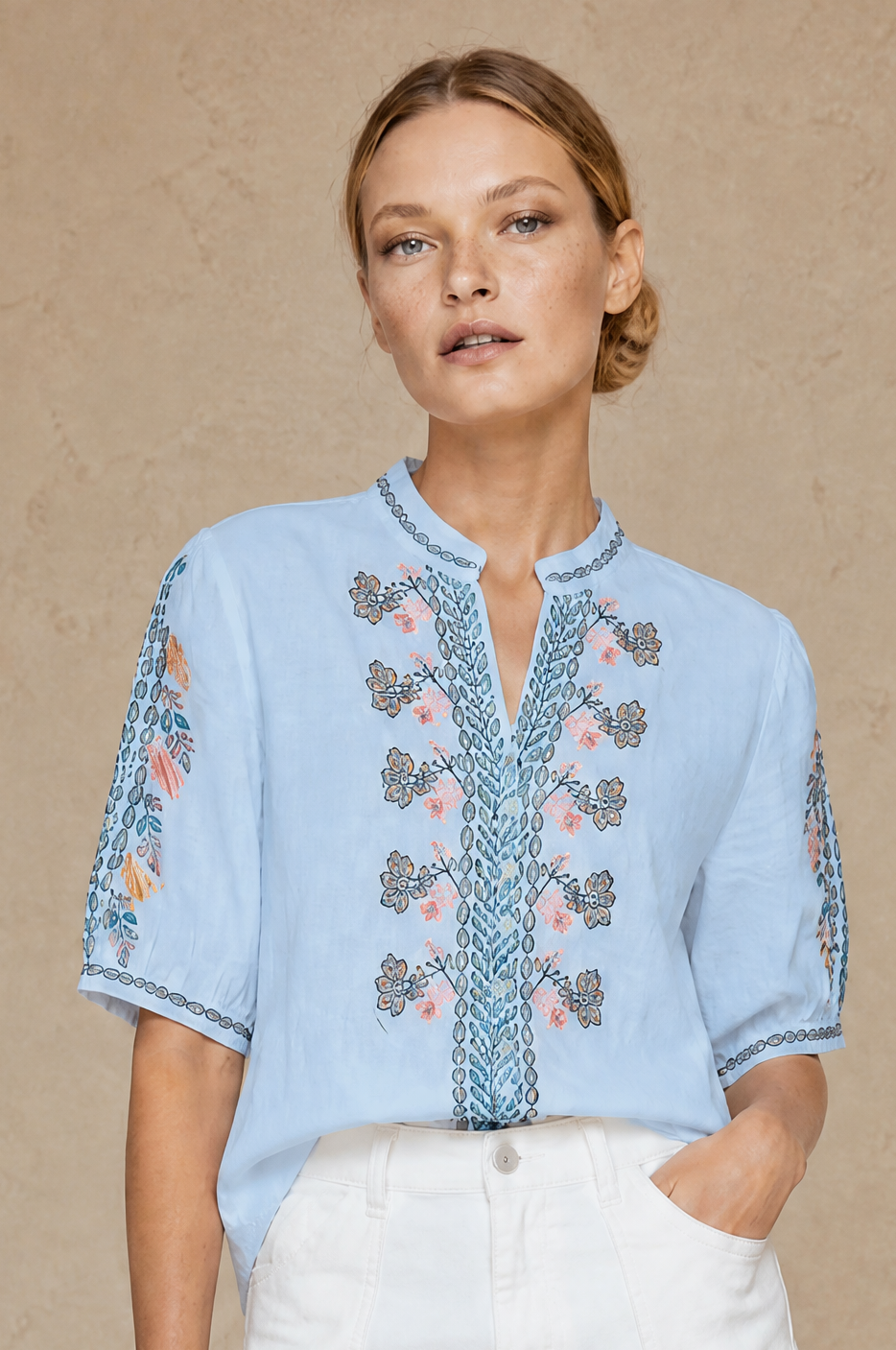 Lola - King Shirt Dakota Blue