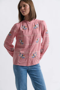 Kireina - Carol Shirt in Musk Pink