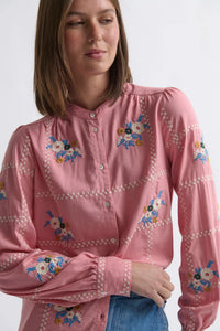 Kireina - Carol Shirt in Musk Pink