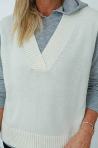 MerinoSnug - Vest V-Neck Alpaca Merino Wool Blend - Australian Made