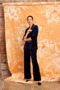Kamare - Surry Velvet Jacket Navy