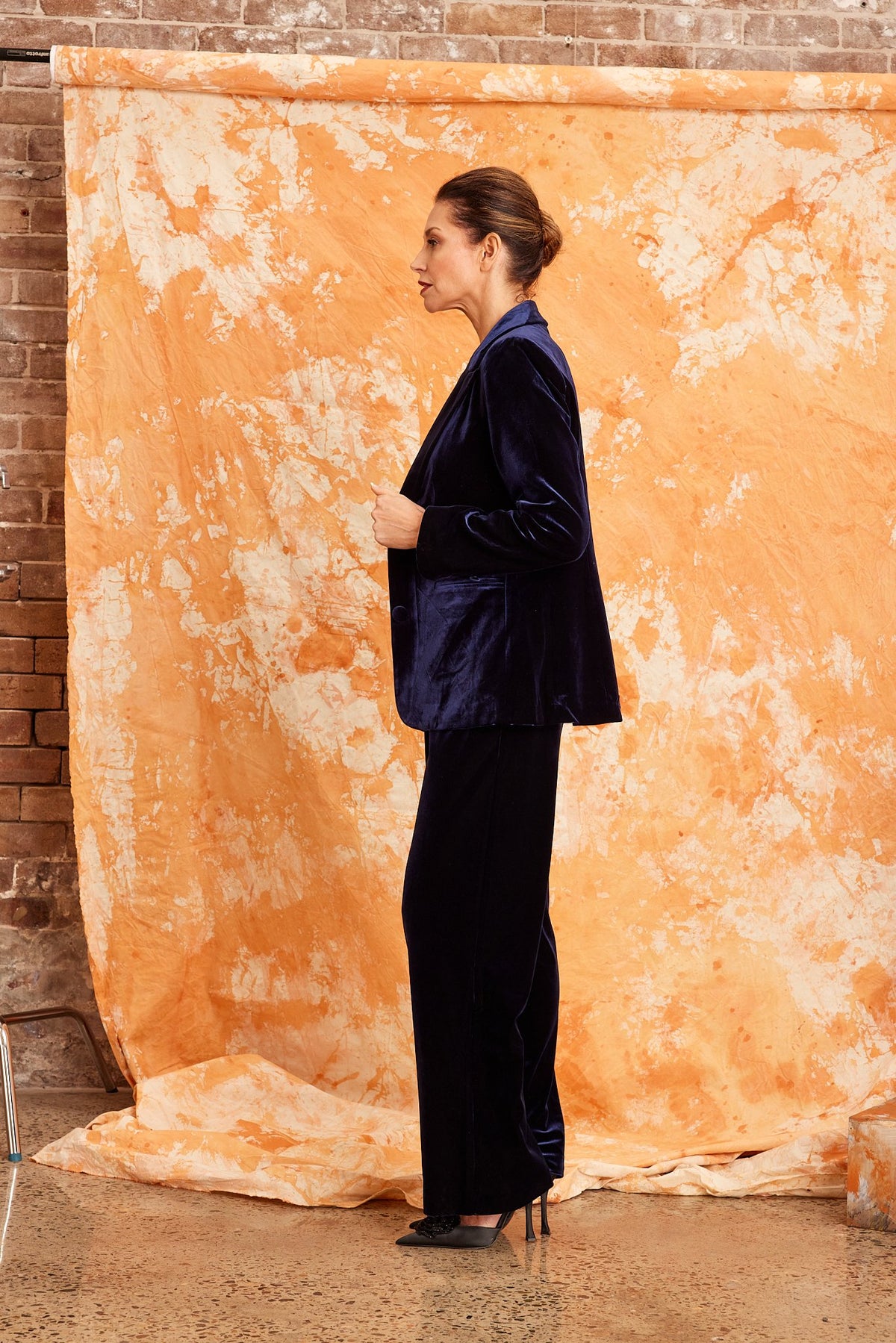 Kamare - Surry Velvet Jacket Navy