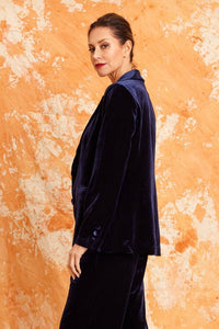 Kamare - Surry Velvet Jacket Navy