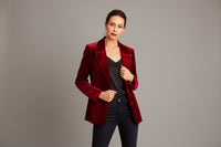 Kamare - Surrey Velvet Jacket - Red